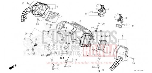 AIR CLEANER NT1100AR____________ de 2024